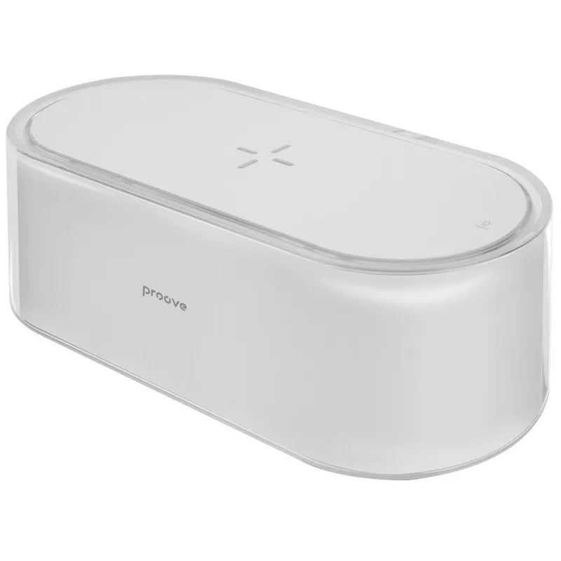 Нічник з бездротовою зарядкою Proove Multicolor Glow 1200mAh