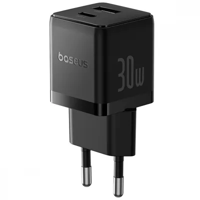 Мережевий зарядний пристрій Baseus Palm Fast Charger 30W (Type-C + USB)