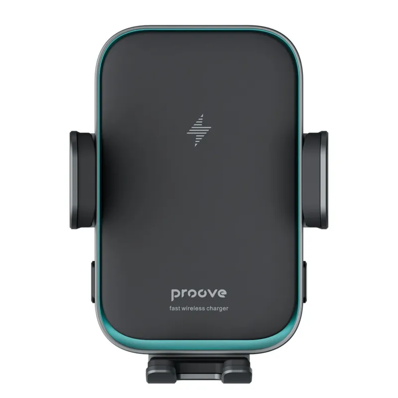 Автомобільний тримач з бездротовим зарядним пристроєм Proove Triple Clamp Pro 15W