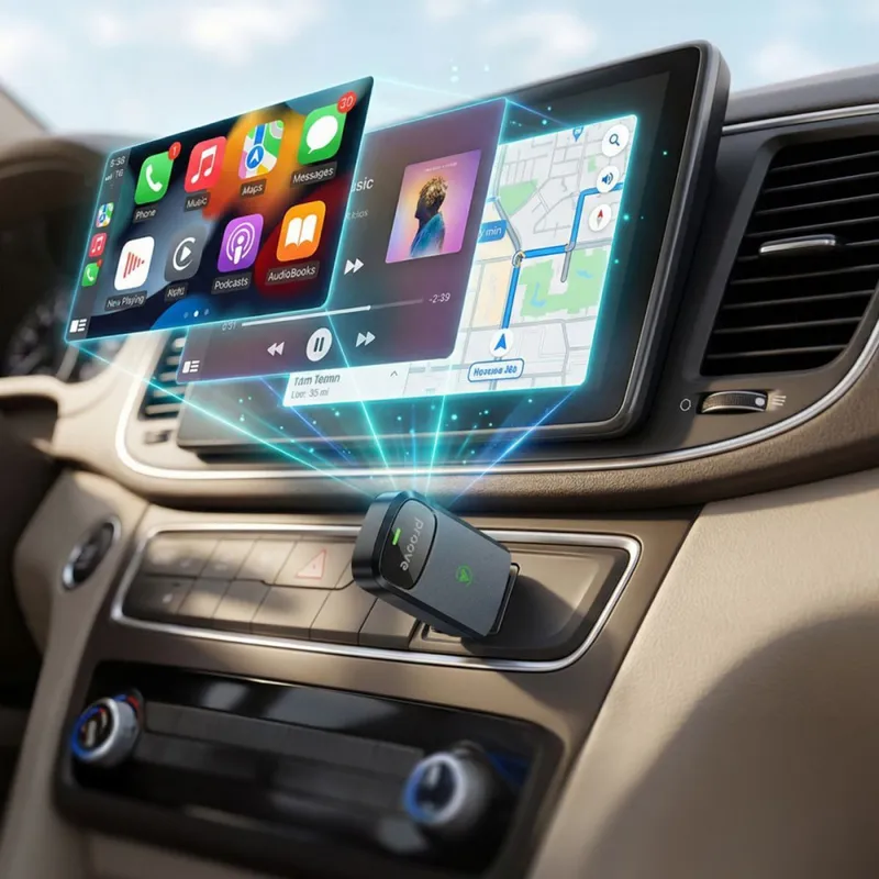 Бездротовий адаптер Proove Unity 2in1 (CarPlay / Android Auto)