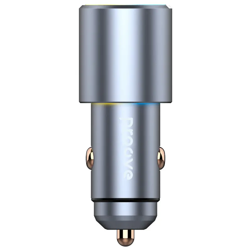 Автомобільний зарядний пристрій Proove Double Energy 50W (Type-C + Type-C)