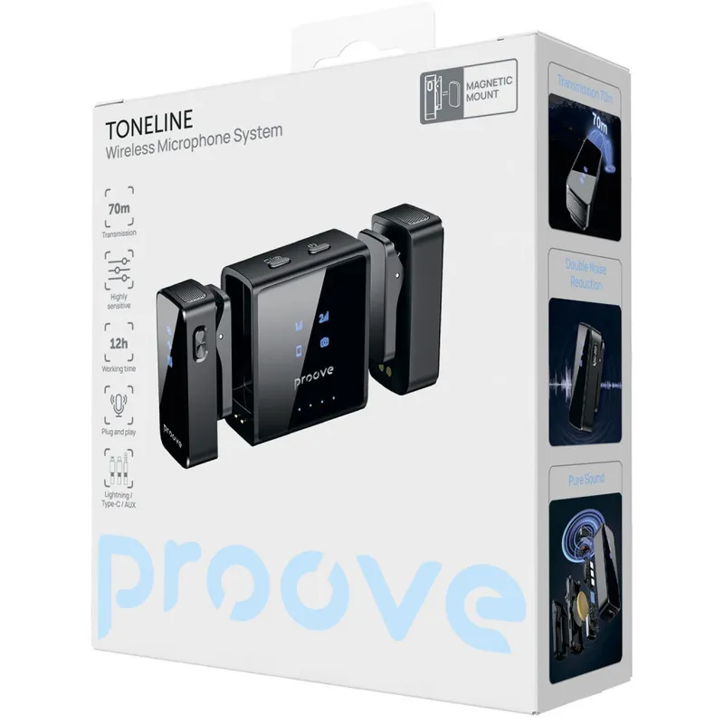 Бездротовий петличний мікрофон Proove ToneLine