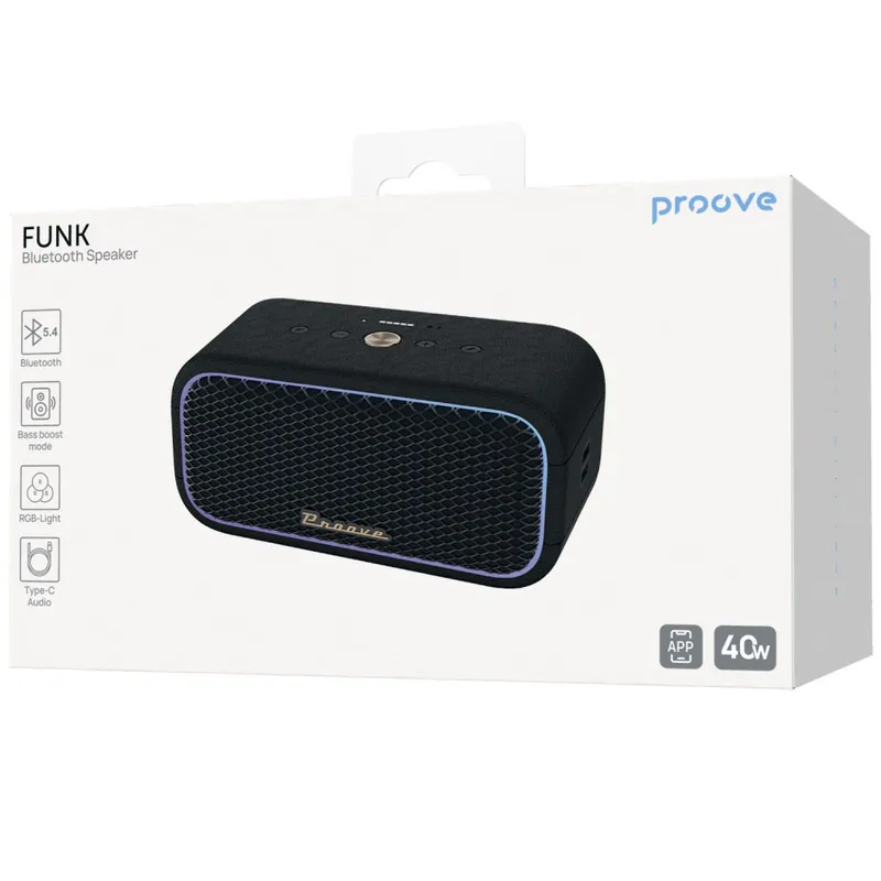 Портативна акустика Proove Funk 40W (APP)