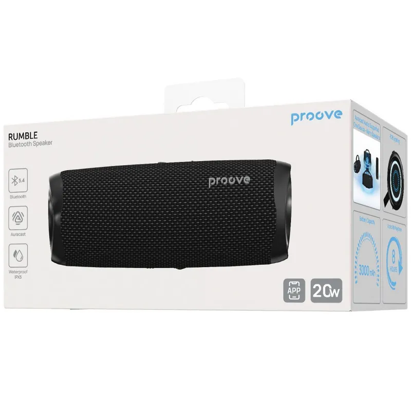 Портативна акустика Proove Rumble 20W (APP)