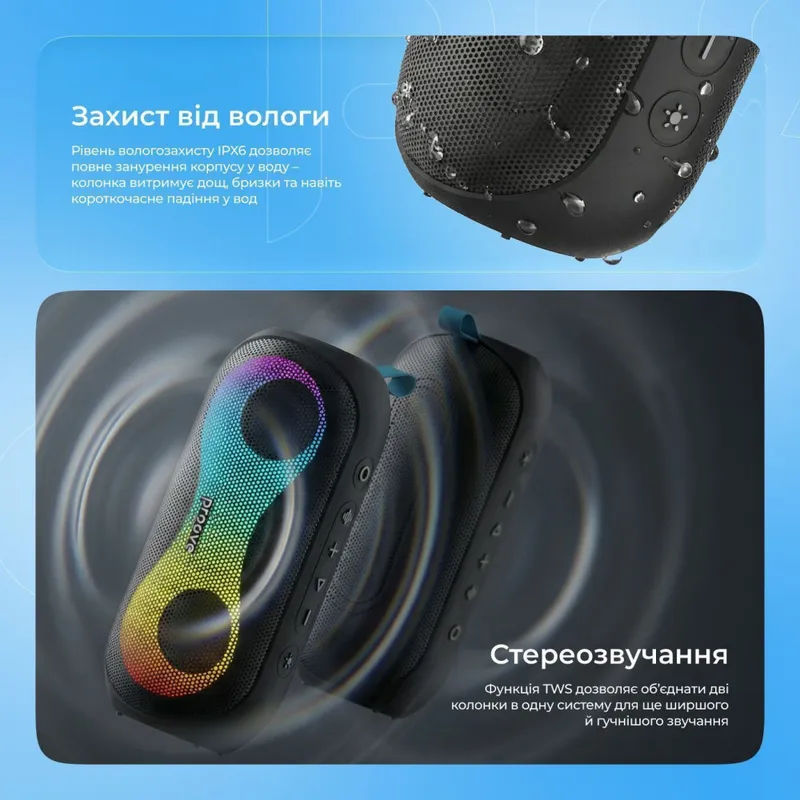 Портативна акустика Proove SoundTrap III 30W (APP)