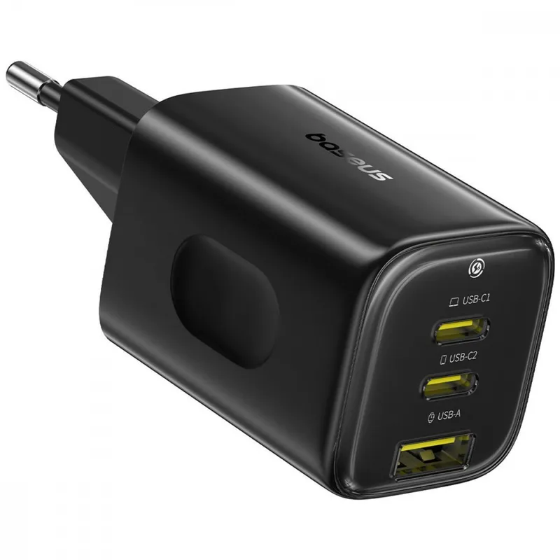 Мережевий зарядний пристрій Baseus PicoGo AE11 67W (2Type-C + USB)