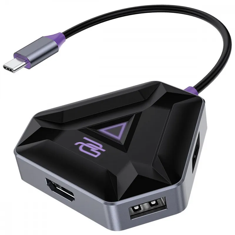 Хаб Type-C Proove Gaming Spectre (2*USB3.0 + Type-C + PD100W + HDMI)