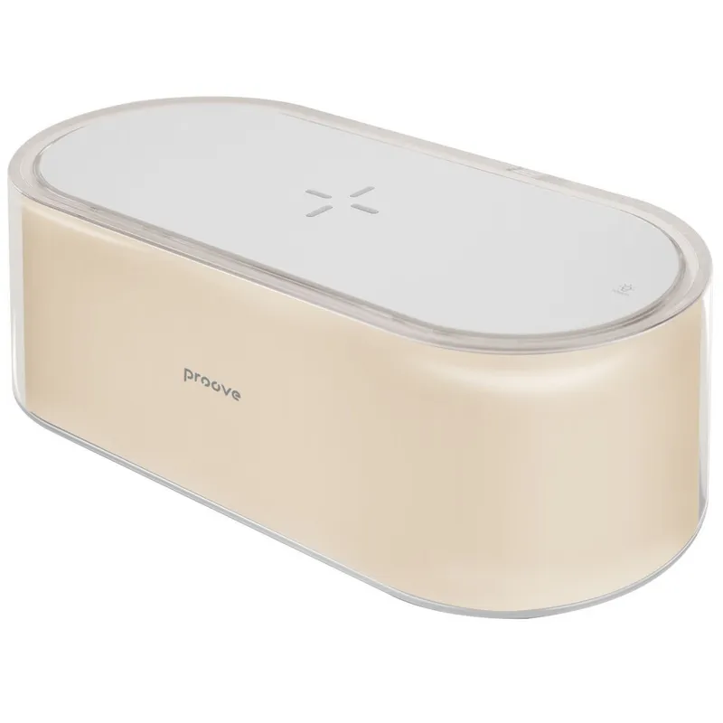 Нічник з бездротовою зарядкою Proove Multicolor Glow 1200mAh