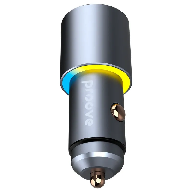 Автомобільний зарядний пристрій Proove Double Energy 50W (Type-C + Type-C)