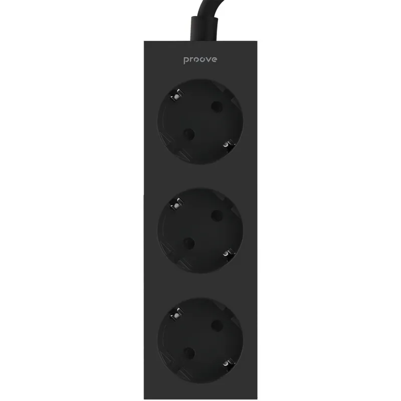 Мережевий фільтр Proove Magnet Strip (3xAC) 1.6m